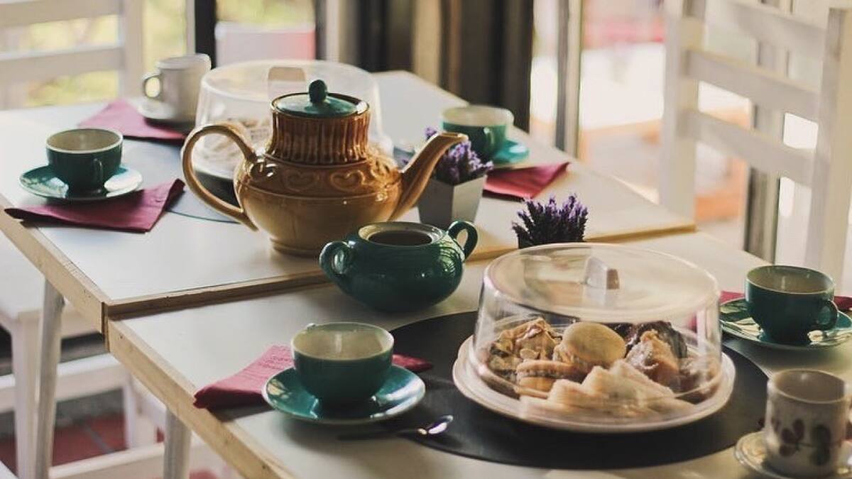 La casa de té con raíces rurales que conquista el corazón de sus visitantes durante el fin de semana