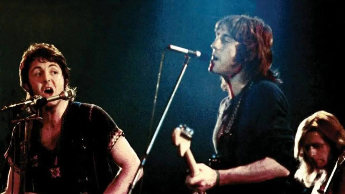 Denny Laine y Paul McCartney.