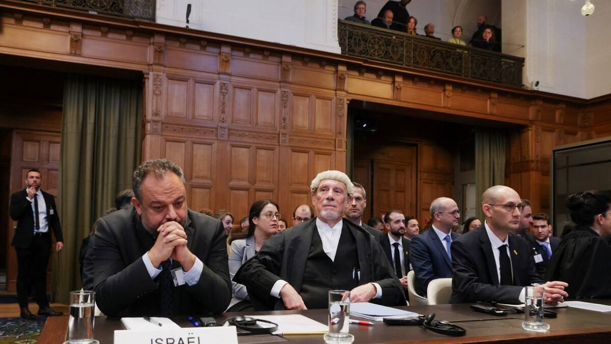 Denuncia de Sudáfrica contra Israel ante la CIJ. Foto: Reuters