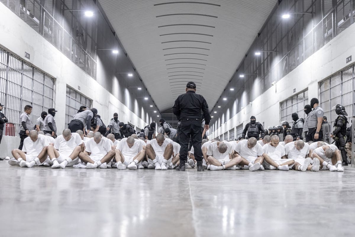 Deportaciones de los integrantes de Tren del Aragua. Foto: Reuters.