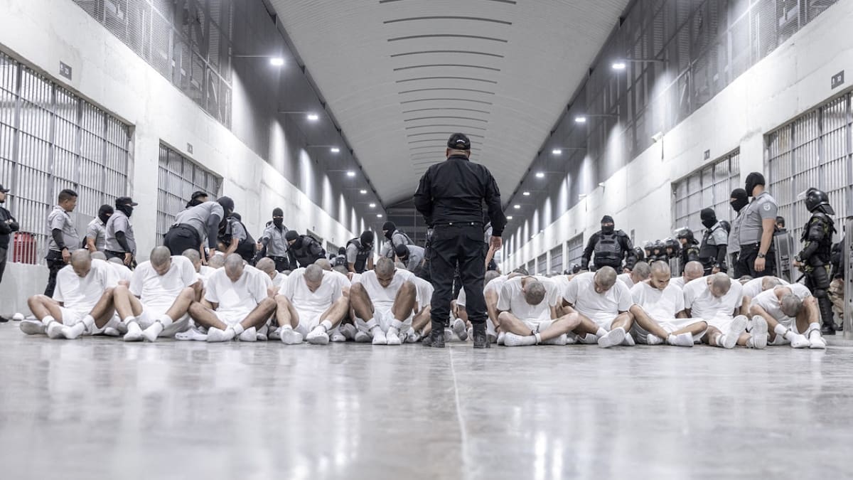 Deportaciones de los integrantes de Tren del Aragua. Foto: Reuters.