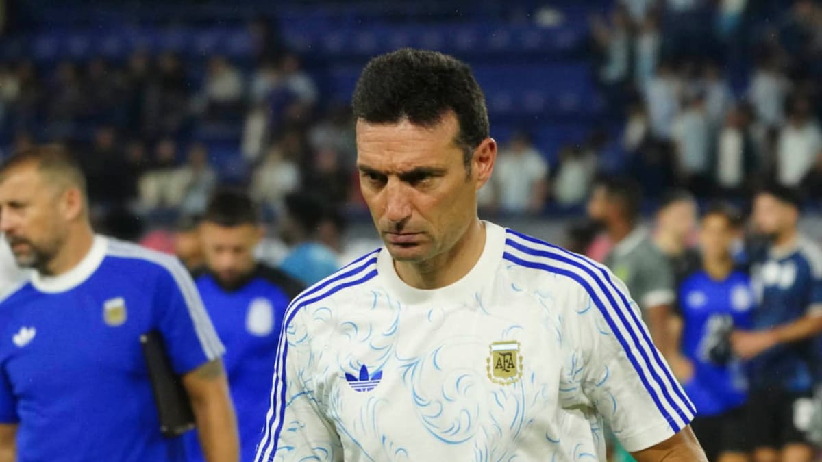 Argentina le ganó 2-1 a Mauritania y Scaloni fue muy crítico con el rendimiento a poco del Mundial