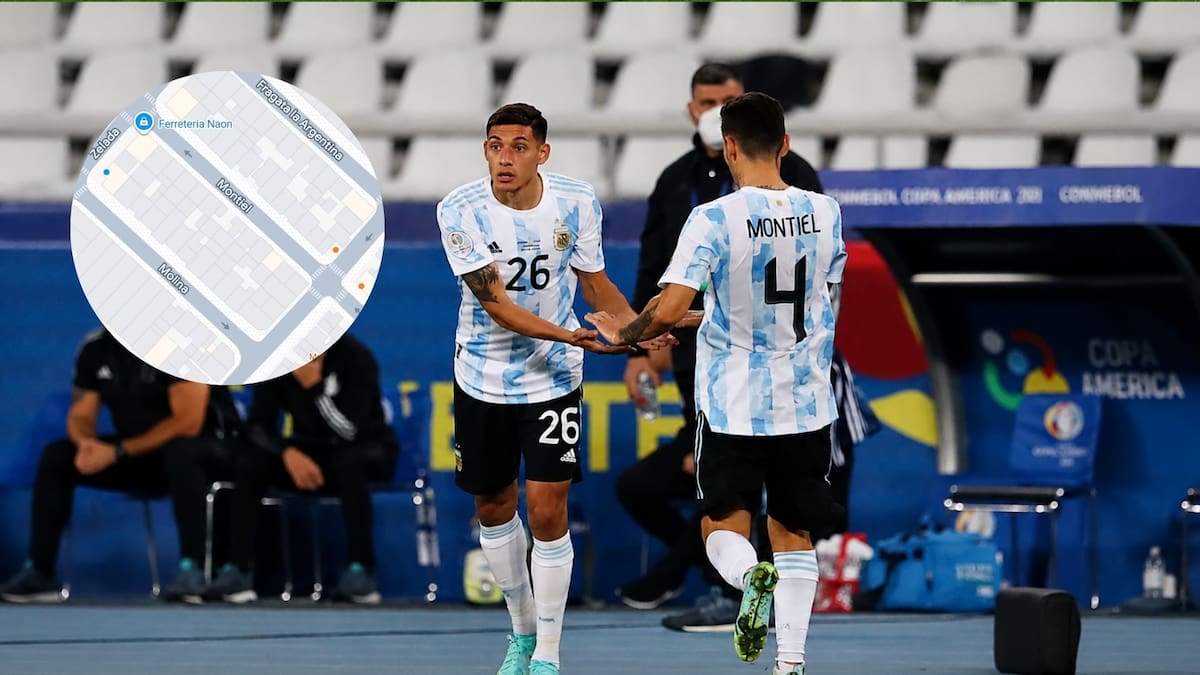 Montiel y Molina: las dos calles de Buenos Aires que esconden una curiosa coincidencia con la Selección Argentina