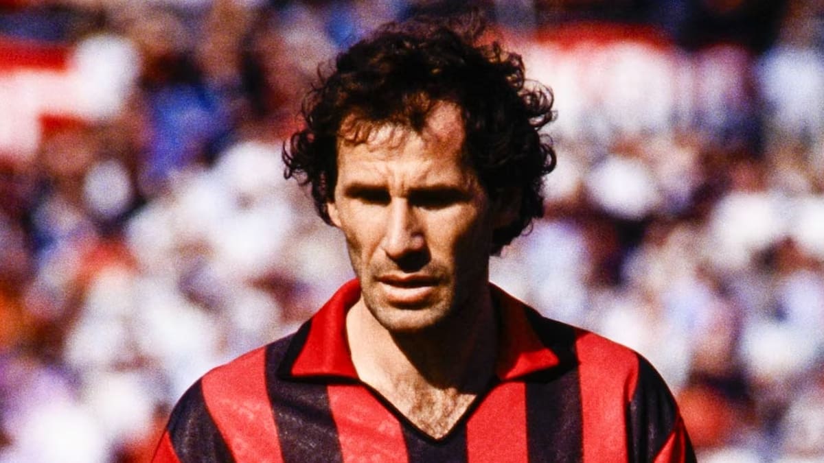 Conmoción en el fútbol europeo: de qué murió Franco Baresi, la leyenda eterna del Milan y de Italia