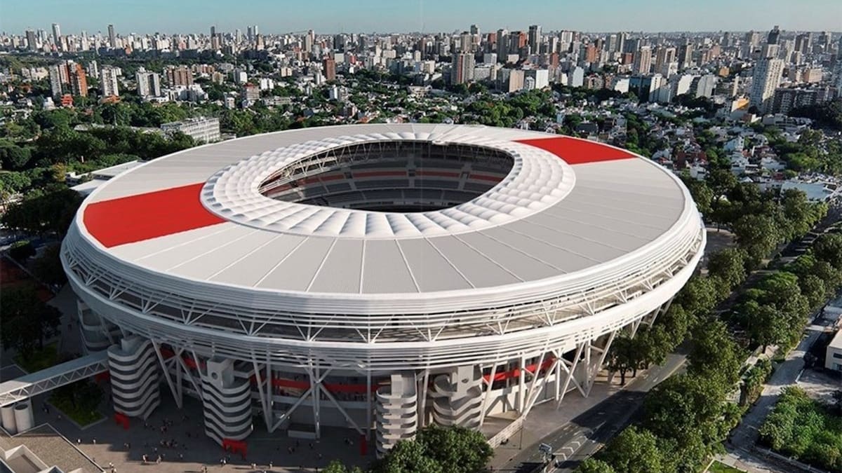 Avanza el nuevo Monumental: River presentó ante la Justicia el plan para techar y ampliar el estadio