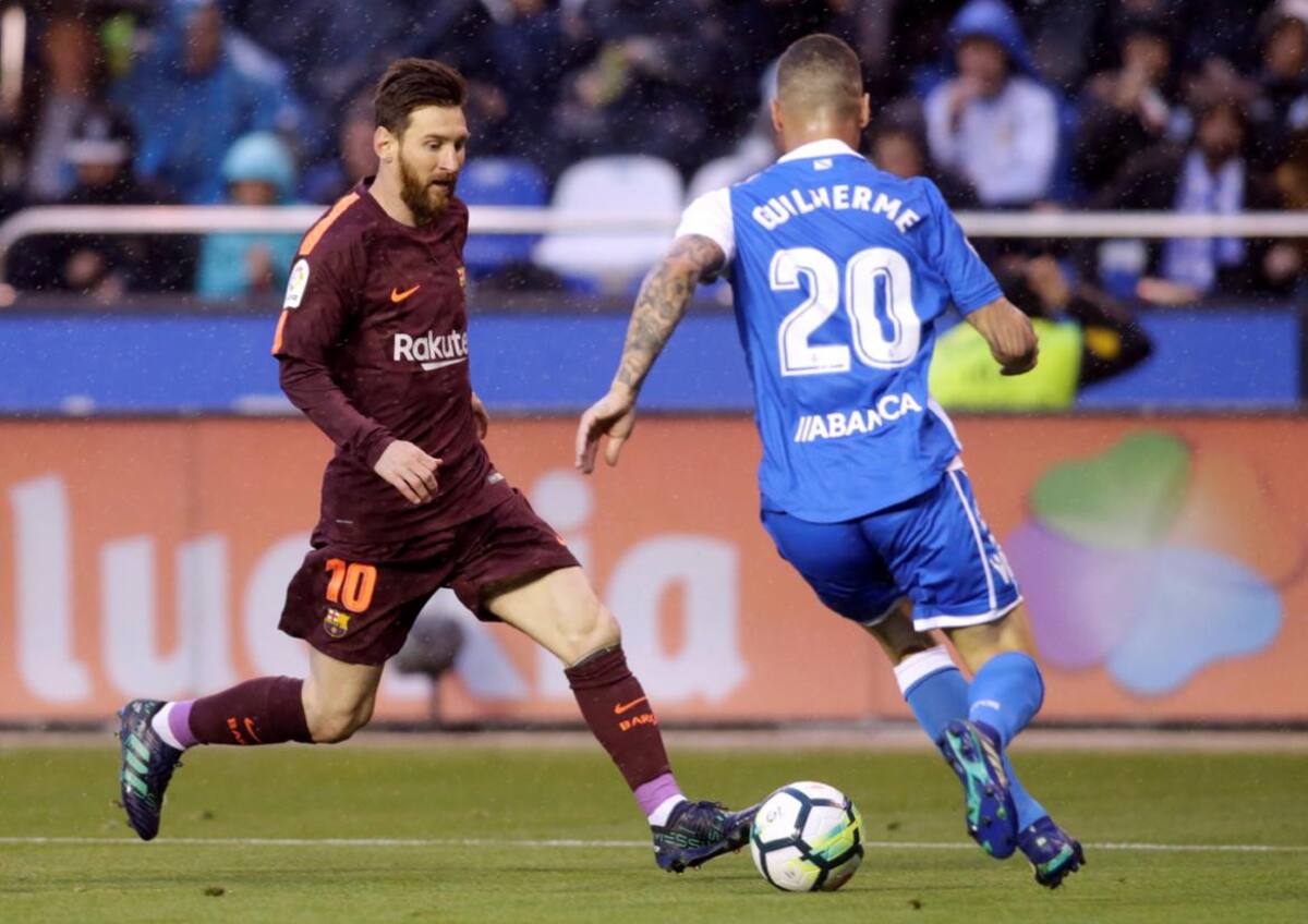 Deportivo La Coruña vs. Barcelona - Fútbol de España - Messi