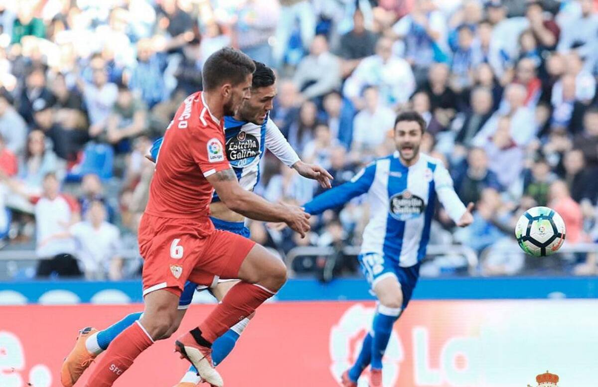Deportivo La Coruña vs. Sevilla - Fútbol de España (Foto Twitter)