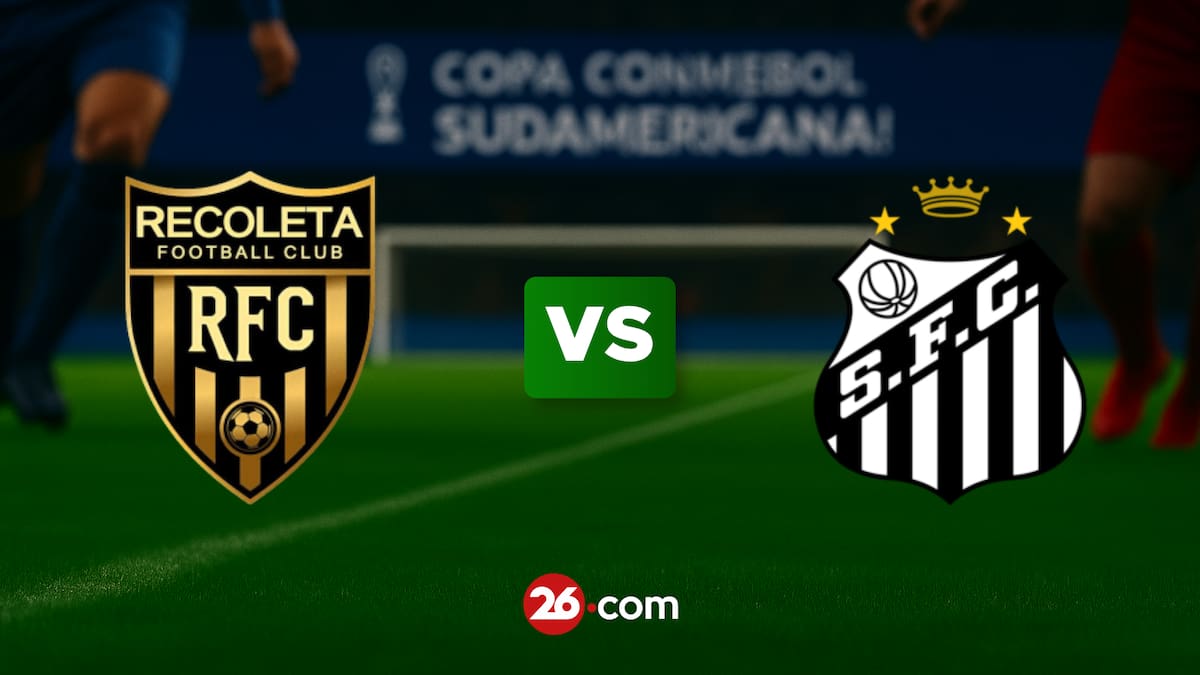 Deportivo Recoleta vs. Santos EN VIVO hoy: resultado, goles y minuto a minuto de la Copa Sudamericana 2026
