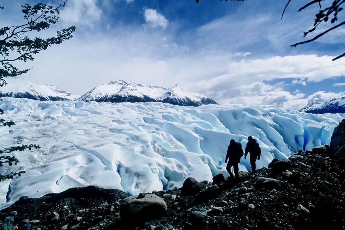 Derretimiento de glaciares; cambio climático. Foto: NA.