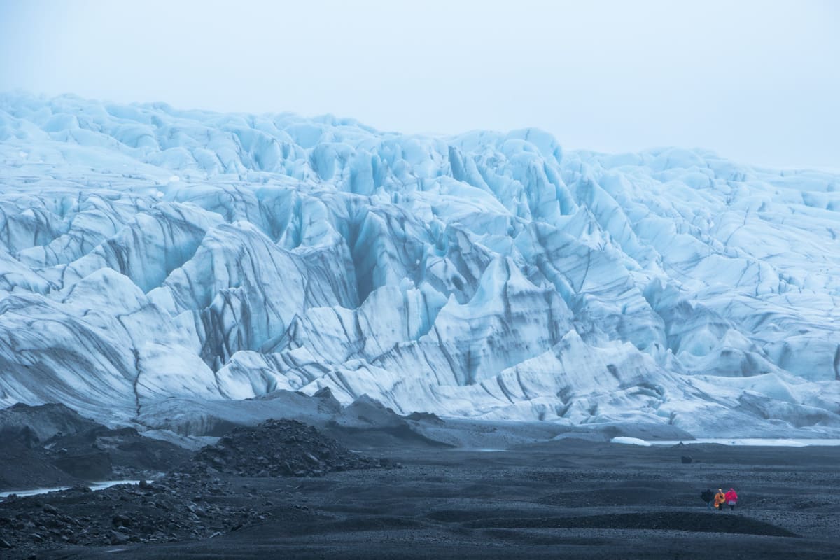 Derretimiento de glaciares. Foto: Unspash
