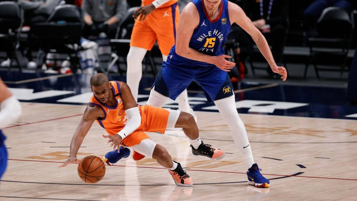 Derrota de los Denver Nuggets de Campazzo ante los Phoenix Suns, REUTERS