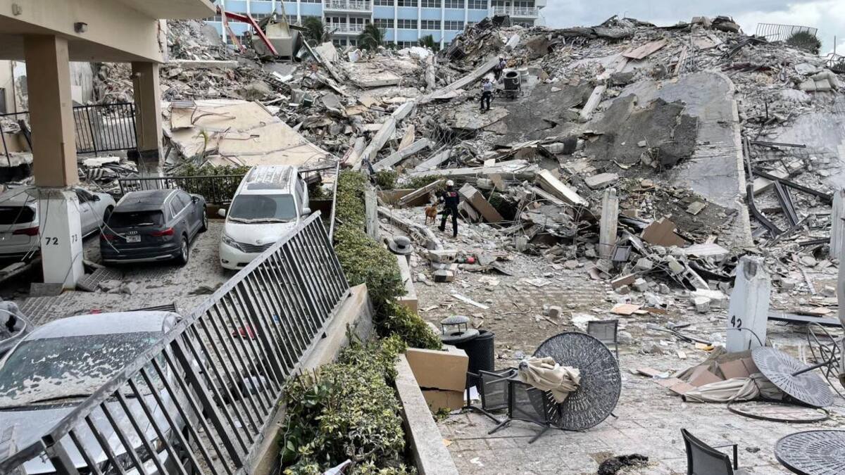 Derrumbe en Miami, NA