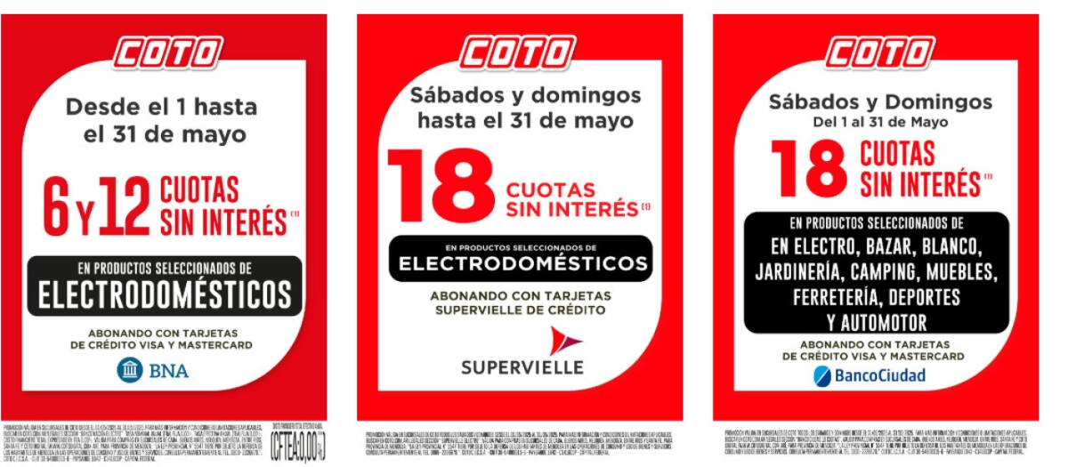 Descuentos de Coto. Foto: coto.com.ar.
