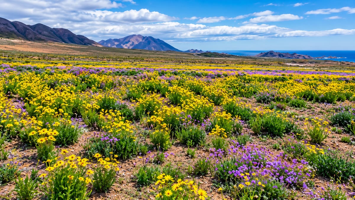 De tierra árida a un mar de flores: qué hay detrás del increíble fenómeno que llenó de color al desierto de Atacama