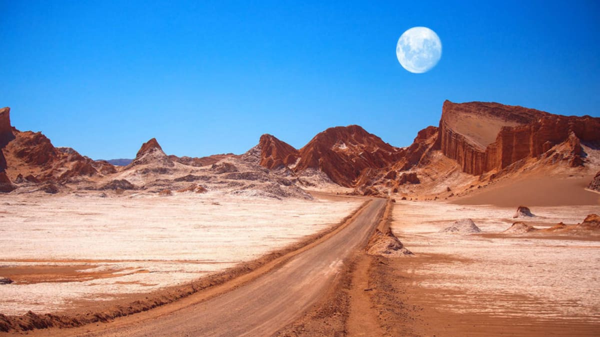 Desierto de Atacama. Fuente: Turismo de Chile