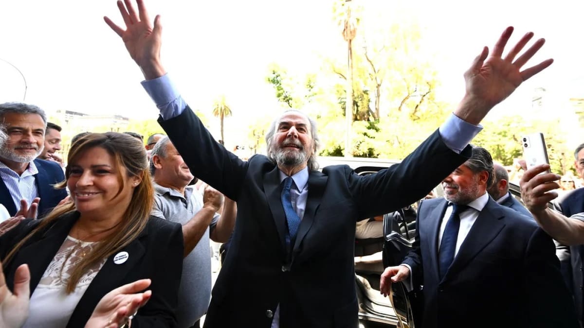 Despedida de Juan Carlos Maqueda de la Corte Suprema. Foto: NA.