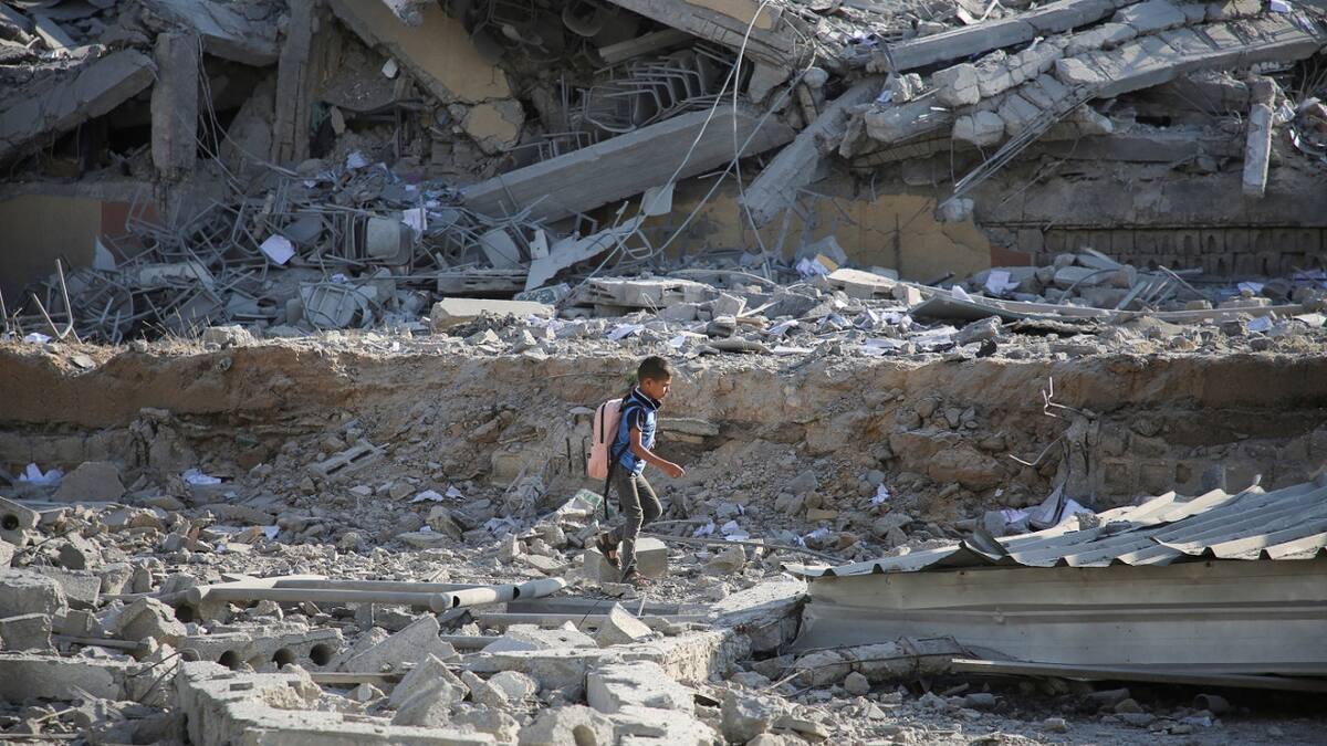 Las víctimas de la guerra en Gaza podrían llegar a tener indemnizaciones por parte de los países que suministran armas al conflicto. Foto: Reuters