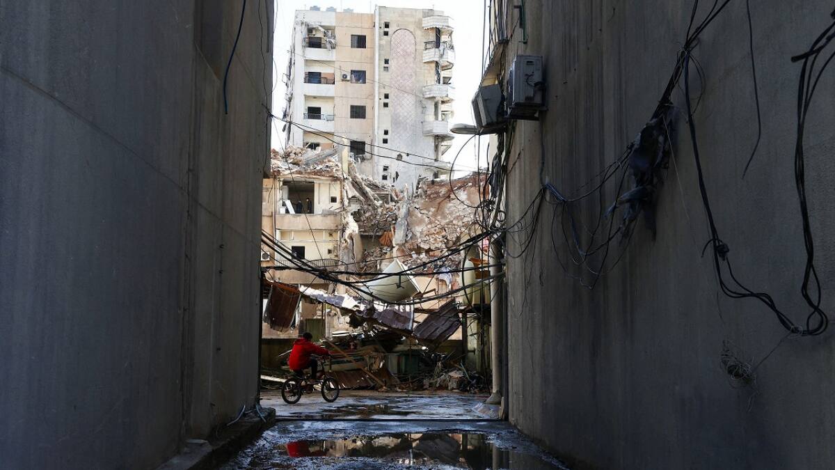 Destrucción en la Franja de Gaza. Foto: Reuters.