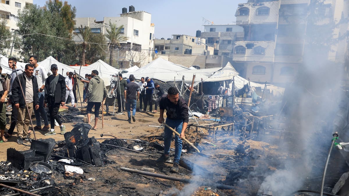 Destrucción en la Franja de Gaza. Foto: Reuters/Dawoud Abu Alkas.