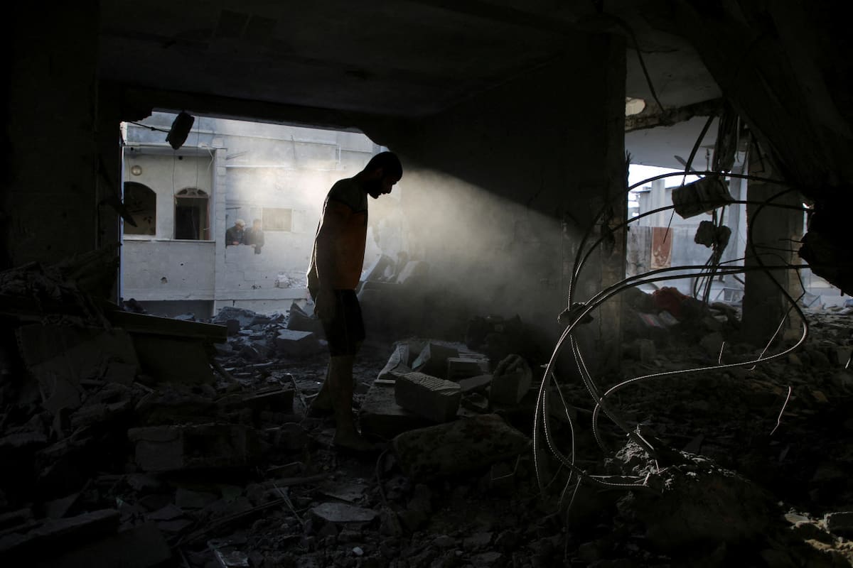 Destrucción en Rafah, Gaza. Foto: Reuters.