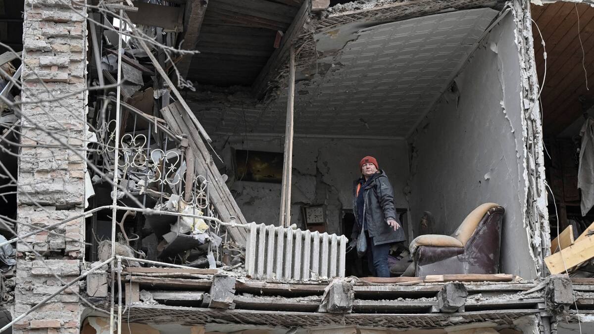 Destrucción en Ucrania tras ataques de Rusia. Foto: Reuters/Stringer