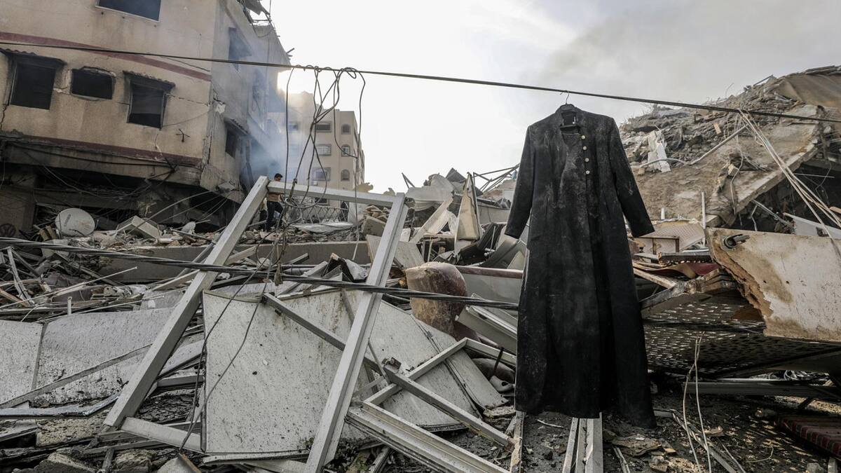 Destrucciones en Gaza. Foto: EFE.