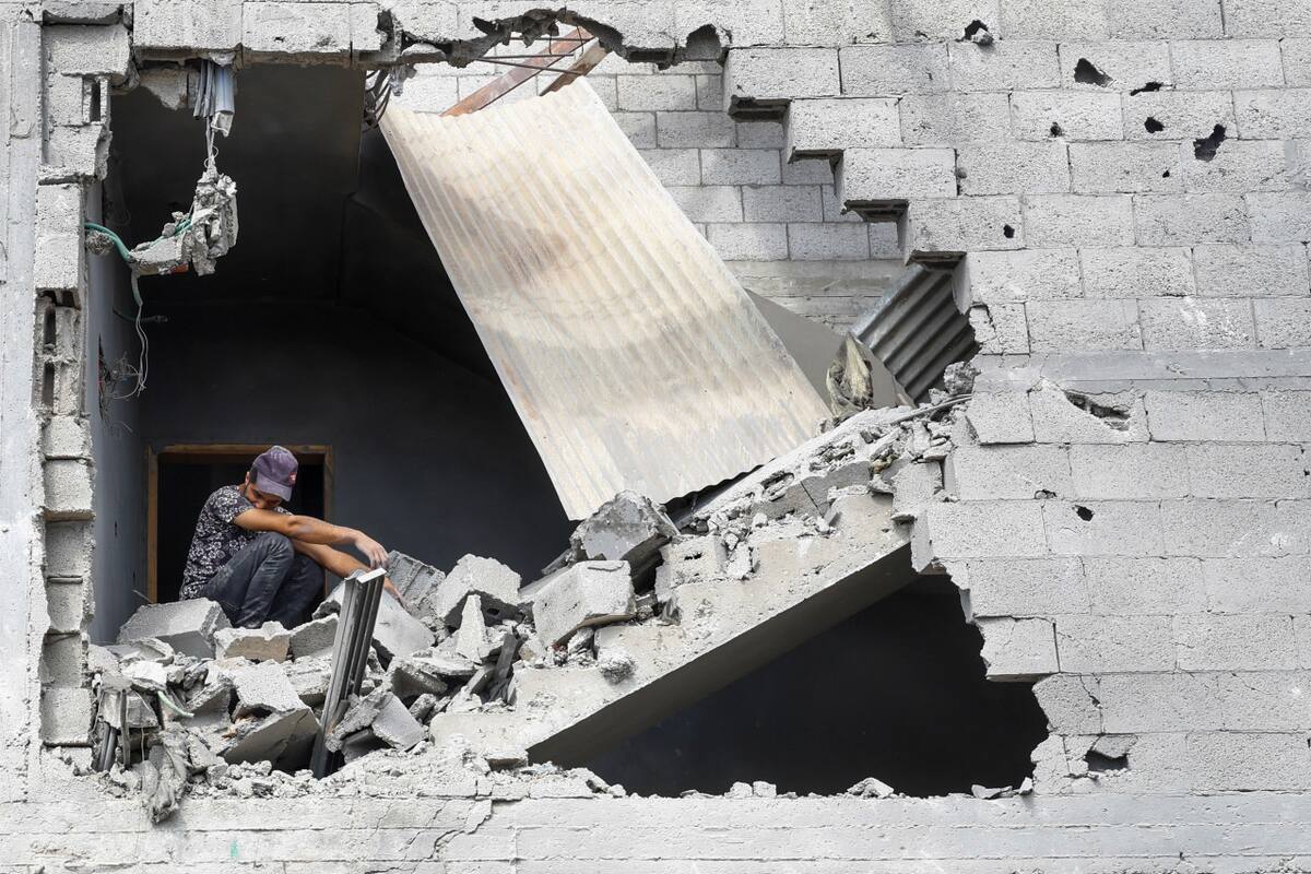 Destrucciones en Gaza. Foto: Reuters.