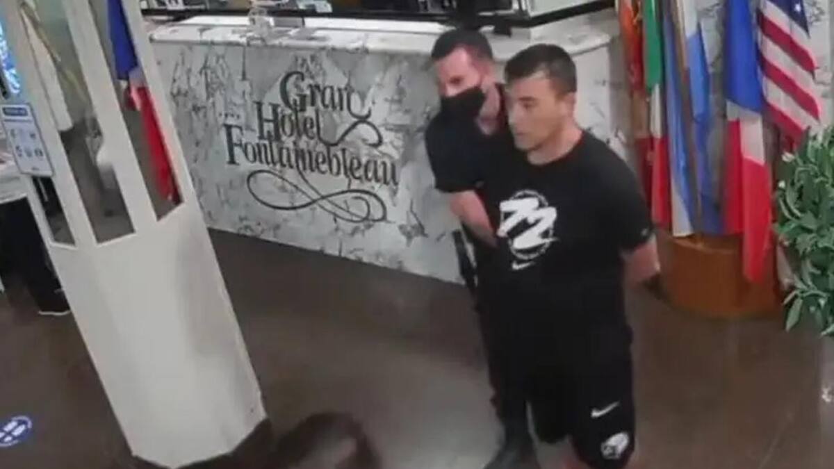 Detención de Alejandro Martínez en San Clemente