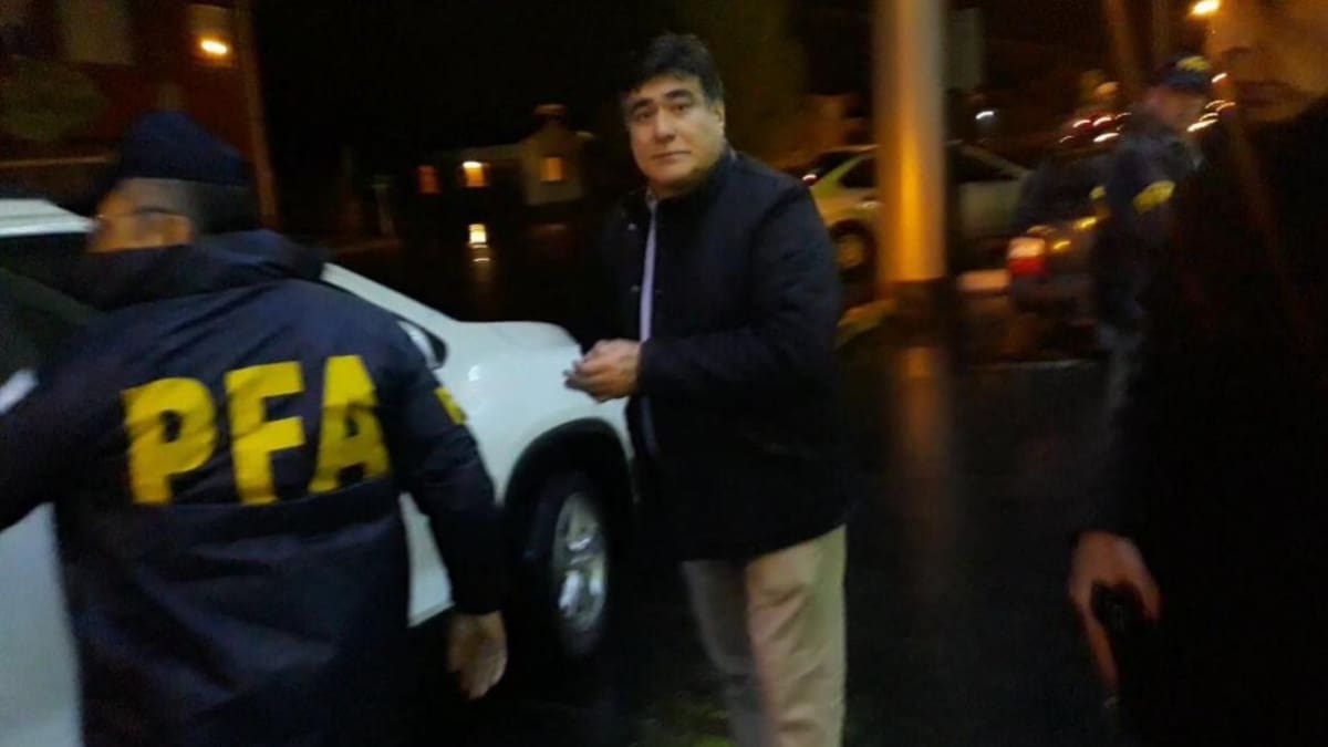 Detención de Carlos Zannini