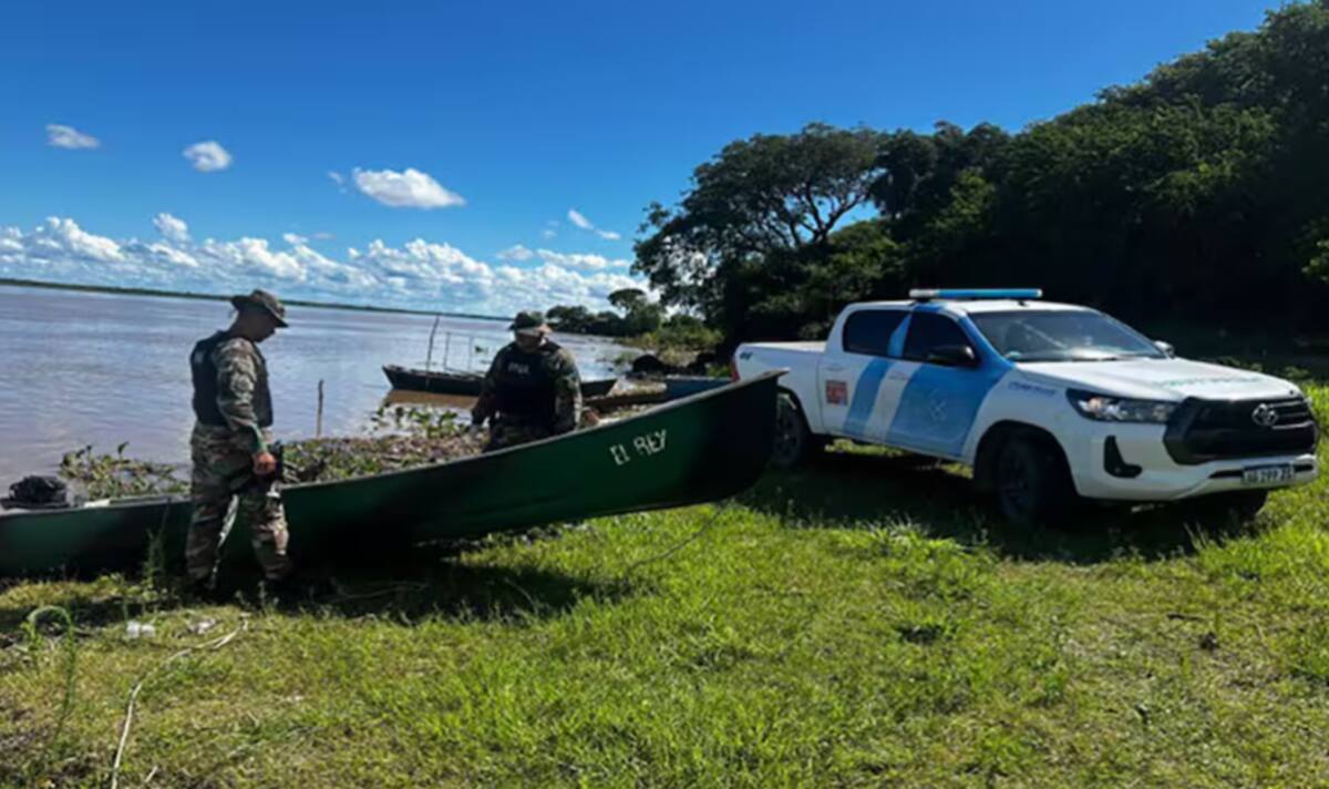 Detención de dos narcotraficantes paraguayos en Chaco.