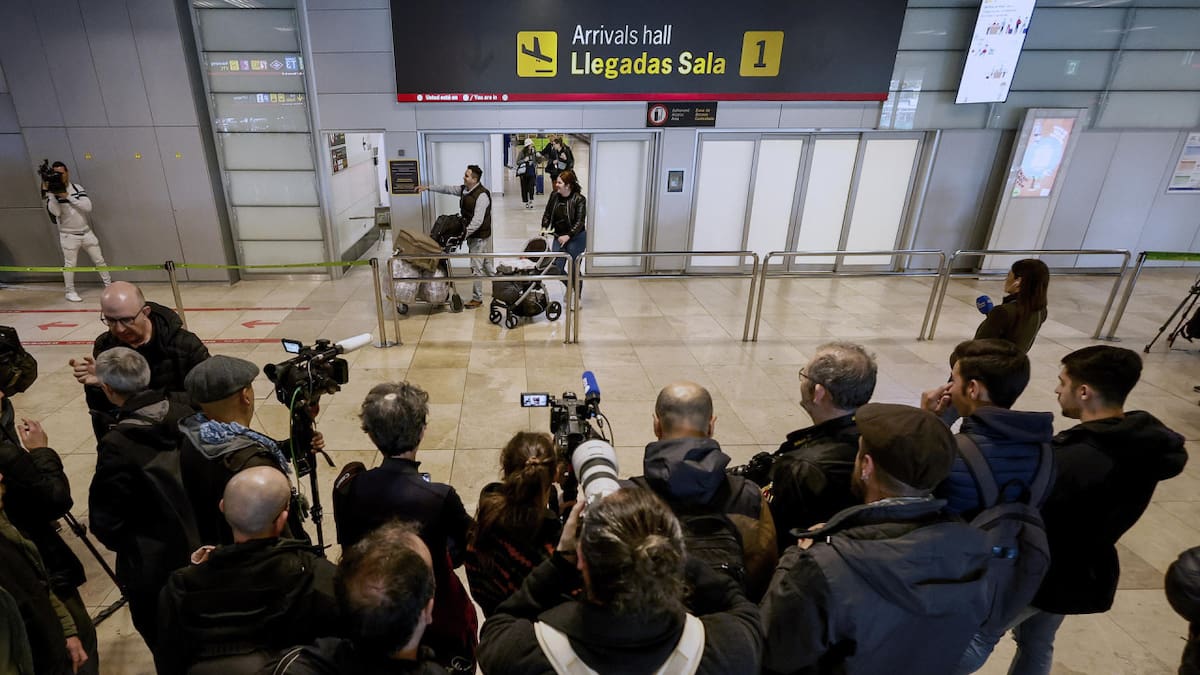 Detención de Luis Rubiales. Foto: EFE.