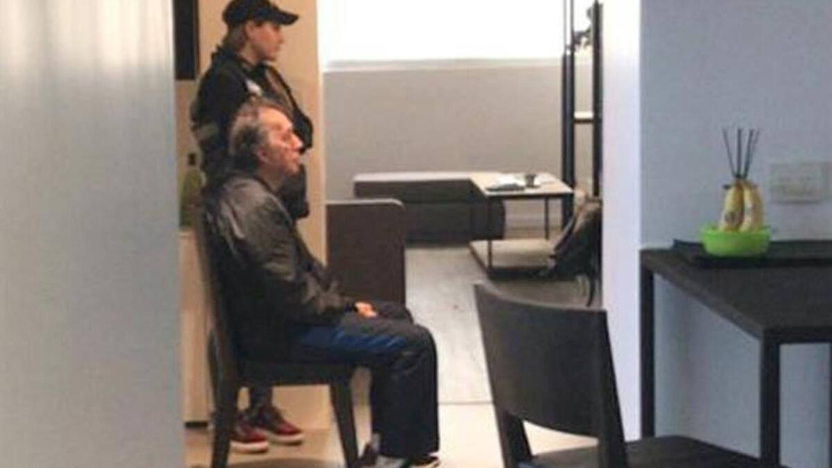 Detención de Oscar Thomas