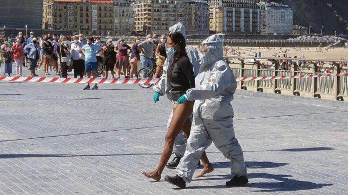 Detención de surfista en España