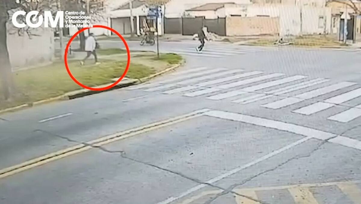 Detención de un joven por el crimen de una mujer en Villa Luzuriaga.