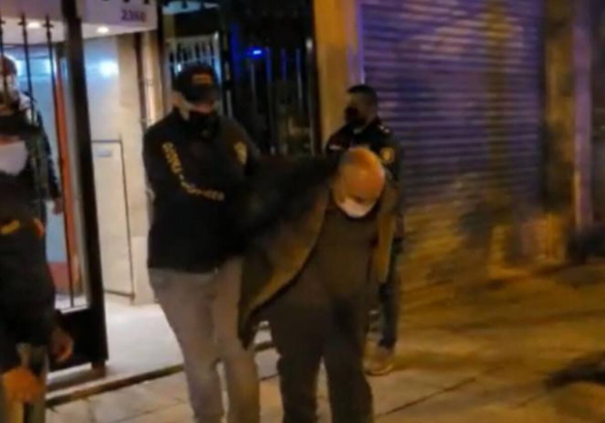 Detención del ex chofer de Moria Casán, NA