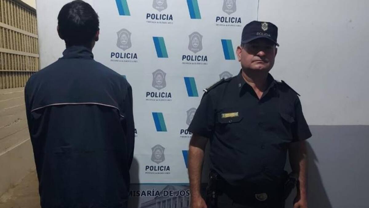 Detención por hallazgo de cuerpo en José C. Paz. Foto: NA