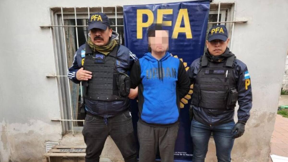 Detenido por amenazar con cometer una masacre. Foto: NA.