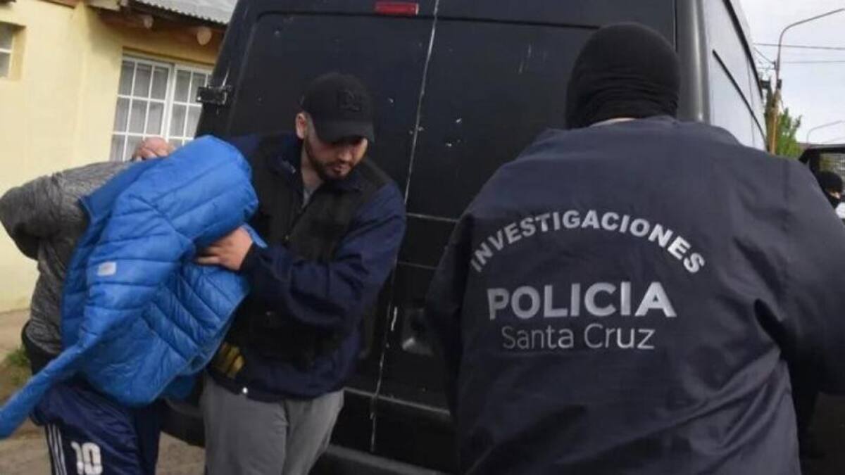 Detenido por balear a una beba en Caleta Oliva. Foto: NA