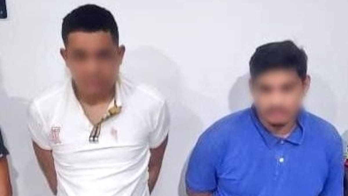 Detenidos por la Policía de Ecuador. Foto: GraD. César Augusto Zapata Correa