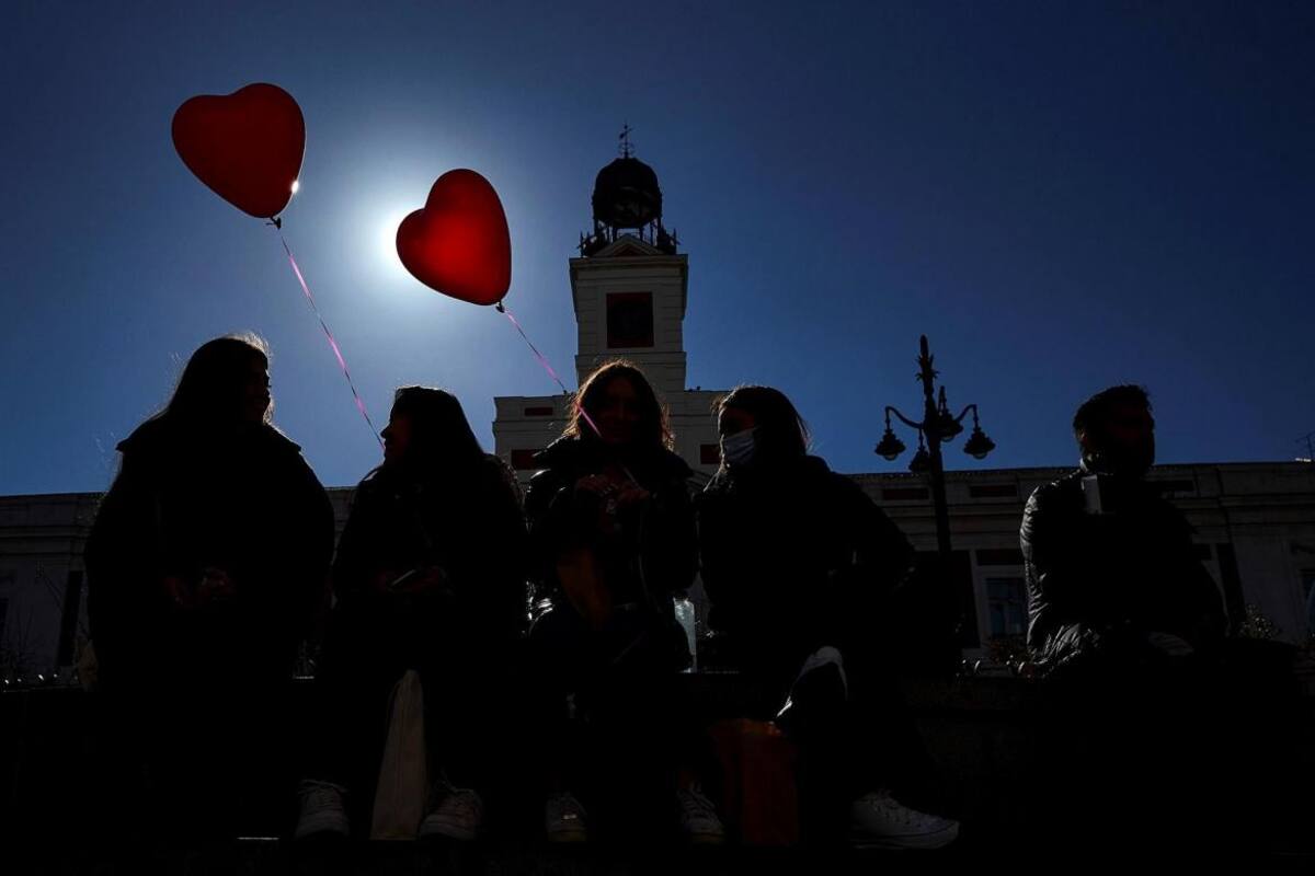 Día de San Valentín en España. EFE.
