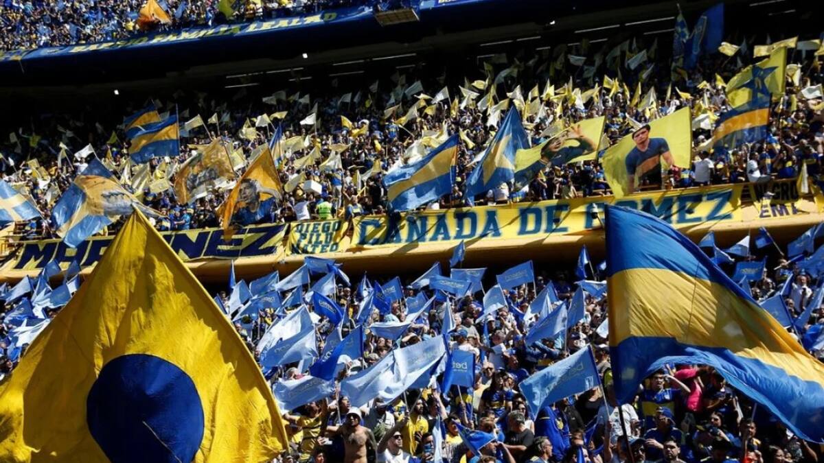 Día del hincha de Boca. Foto: NA