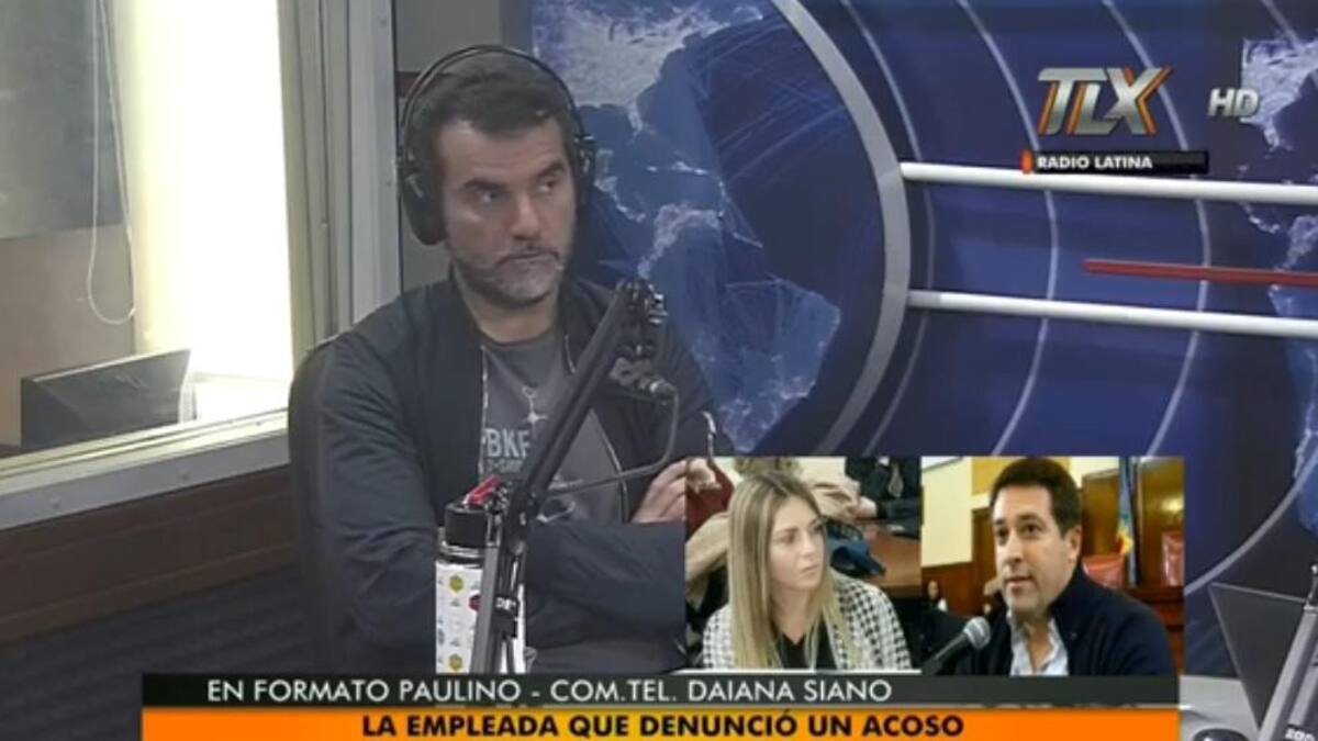 Diana Siano, empleada que denunció a Mourelle (Radio Latina)