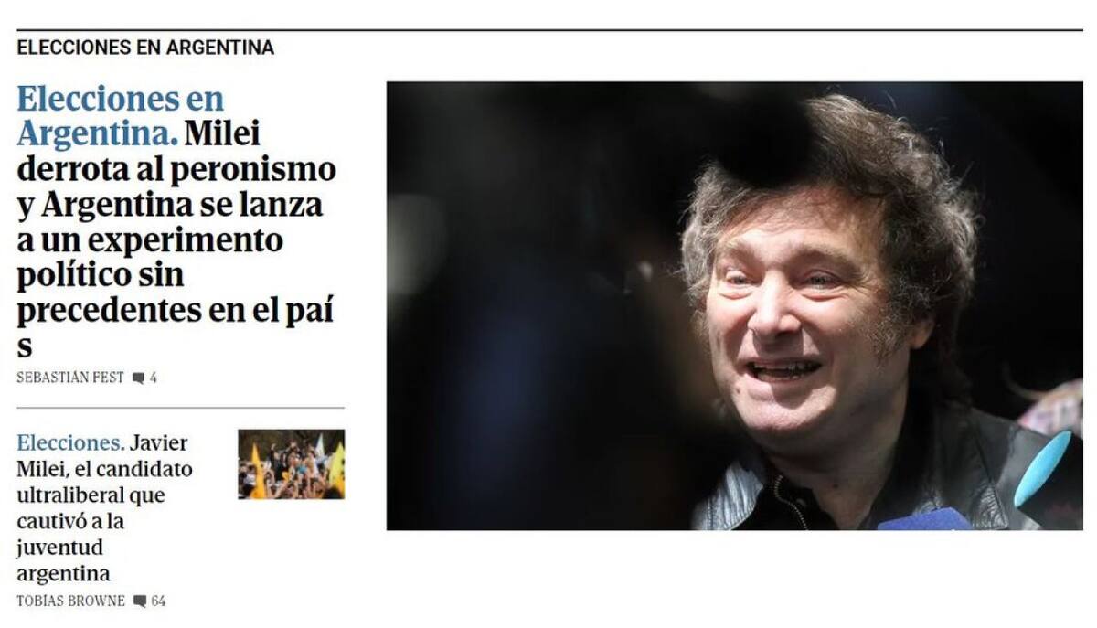 Diario El Mundo, España.