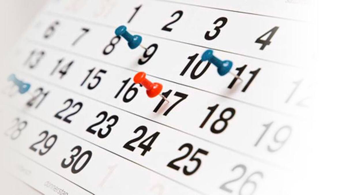 Dias feriados, descanso, días no laborables