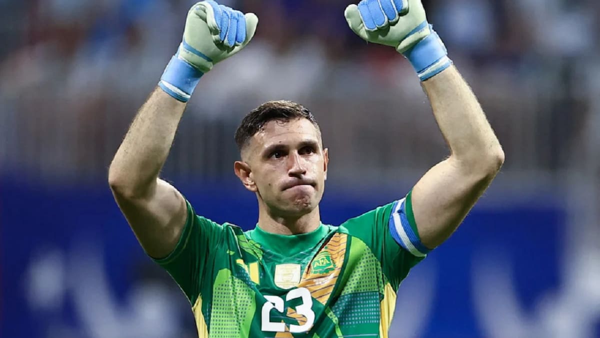 Dibu Martínez. Foto: NA.