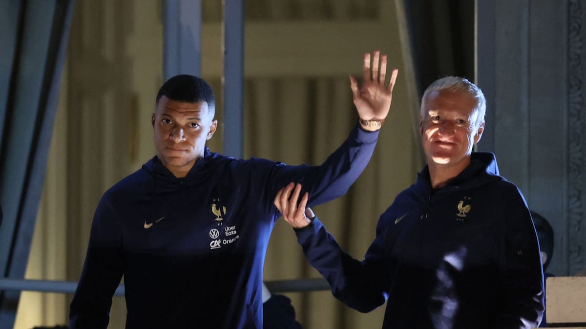 Didier Deschamps, entrenador de Francia. Foto: NA