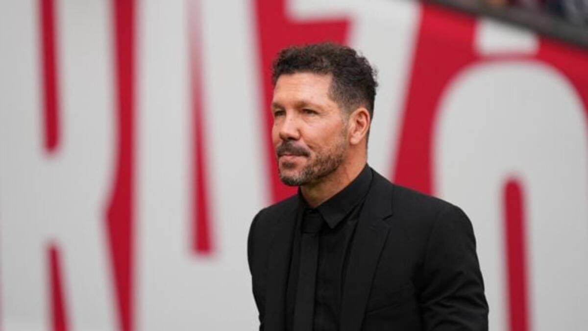 Diego Cholo Simeone. Foto cedida por anunciante.