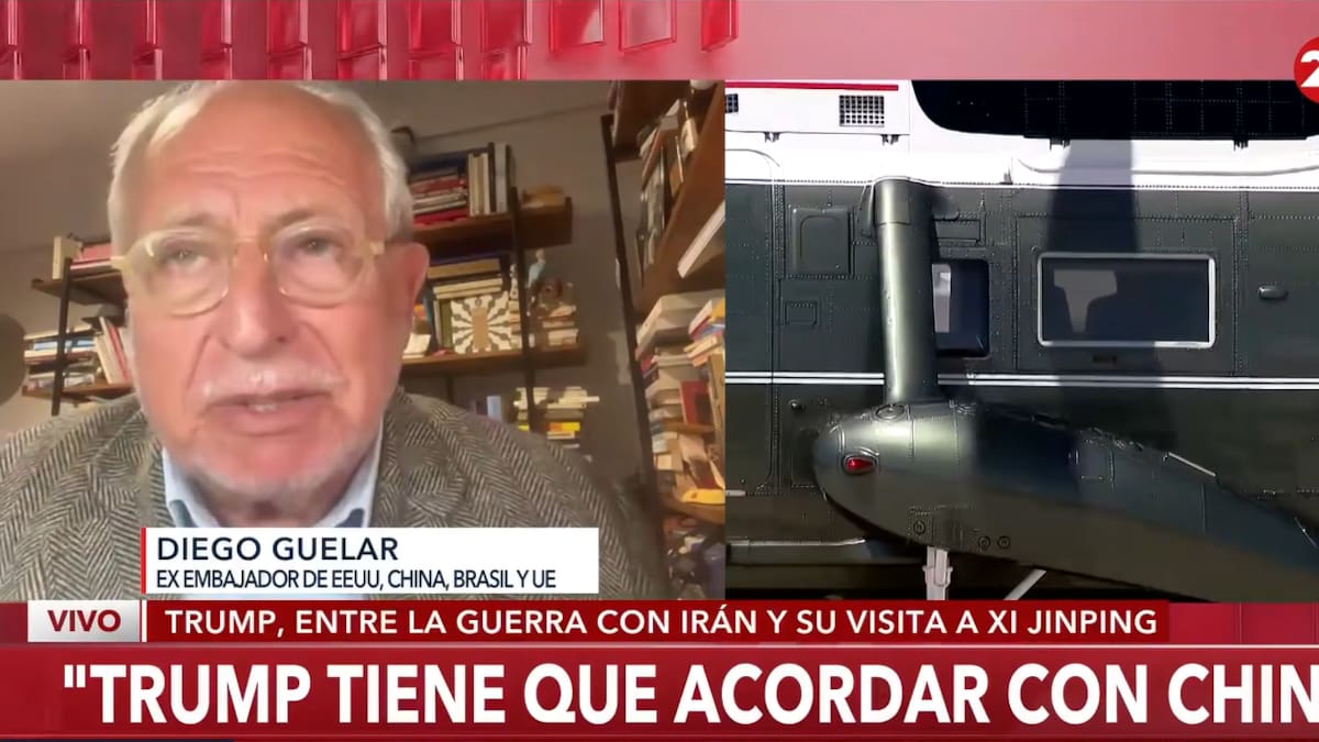 Diego Guelar en Canal 26: “Donald Trump tiene que acordar con China”