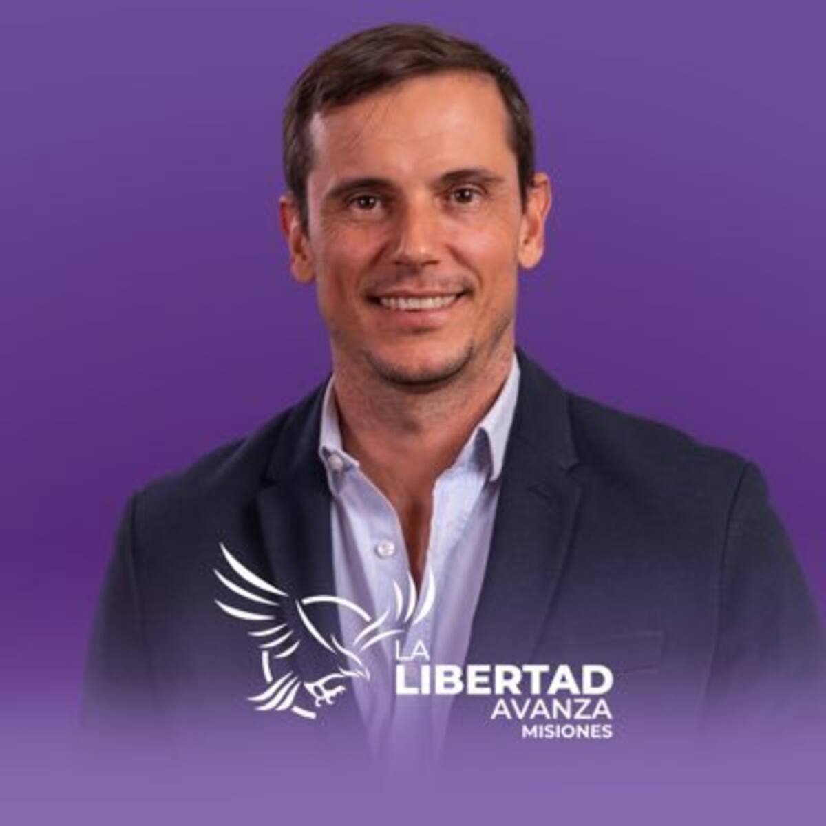 Diego Hartfield, candidato a diputado por La Libertad Avanza en Misiones.