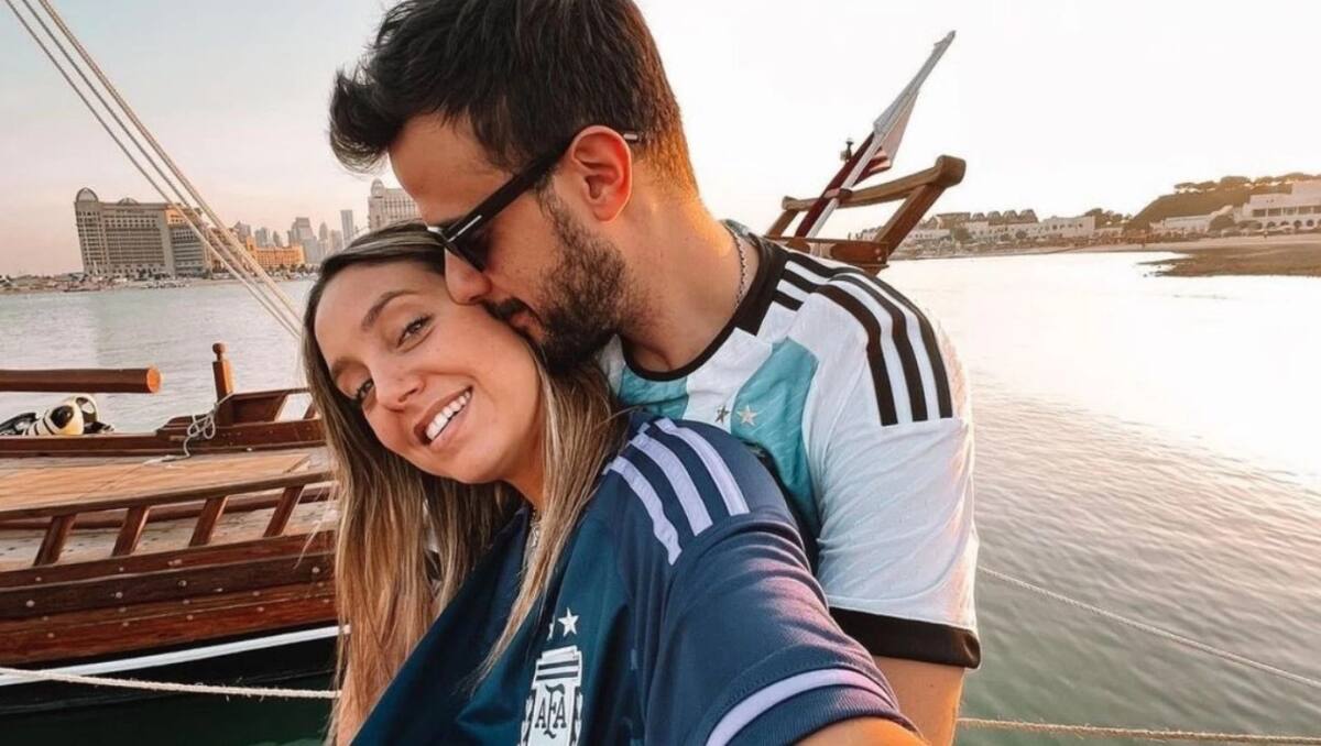 Diego Leuco y Sofía Martínez. Foto: Instagram/dieleuco.